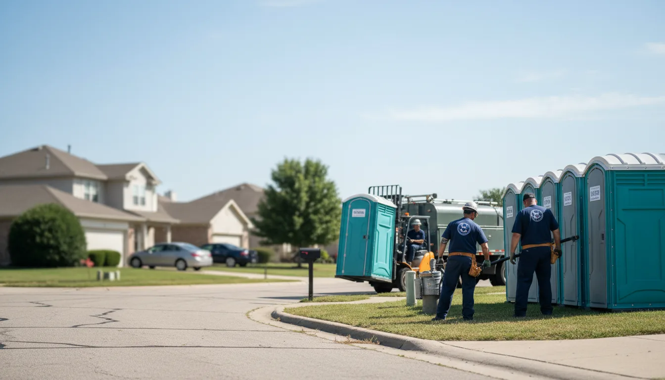 Porta Potty Rental in Wild Horse, CO near me